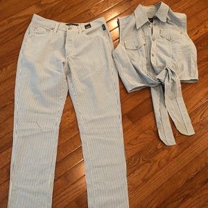 Two piece Versace set